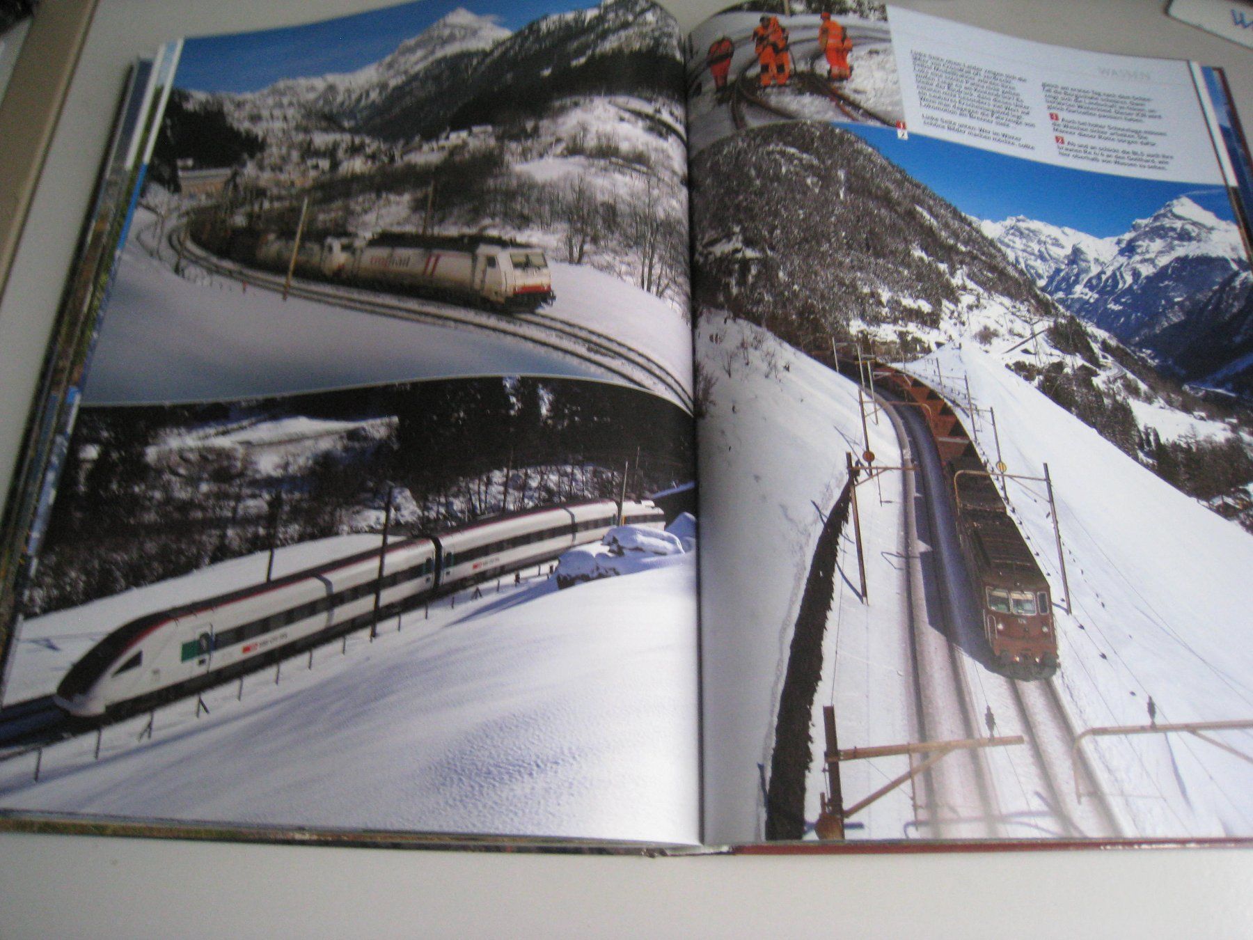 Libri: Die Grossen Bahnen der Alpen, 2012, Klaus Eckert – Usato da Buchs ZH venduto da swiss-train 8