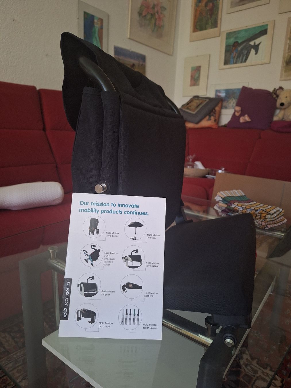 Gehhilfen: Rollz Motion 2 Rollator & Rollstuhl 2-in-1 neuwertig – Gebraucht aus Oftringen von isa_5cwl 5