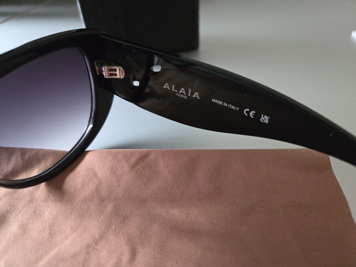 Bottega Veneta Occhiali & Lenti: Alaïa /Alaia Sunglasses Black/Grey- Timeless – Usato da Basel venduto da TIMELESS-FASHION 3