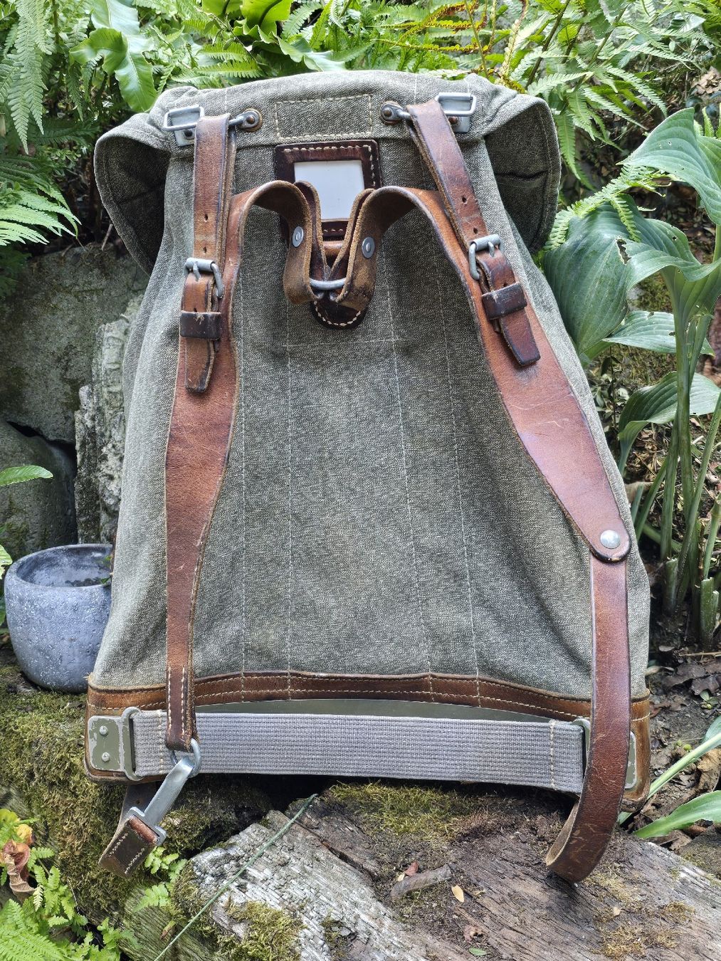Schweizer Armee Rucksäcke: Alter Militärrucksack – Gebraucht aus Walkringen von Vanuca 5