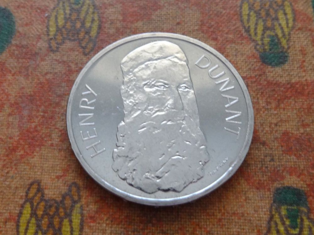 Toutes les monnaies: HENRY DUNANT  5 Franken 1978 – D'occasion à Romanel-sur-Lausanne par Swift13
