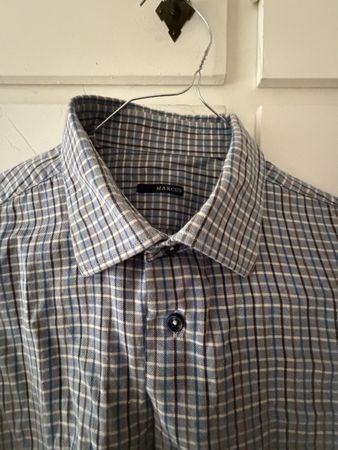 Camicia Marcus uomo a quadri taglia 16 1/2 - 42 ottime condi