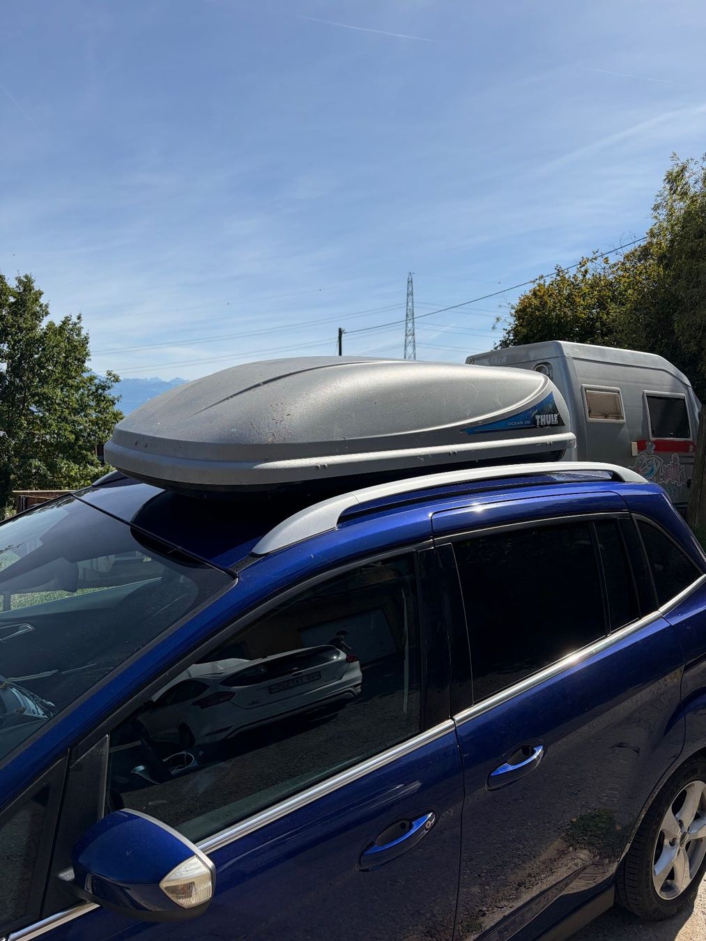 Thule Coffres de toit: Coffre de toit Thule Ocean 80 – D'occasion à Clarmont par nilamape