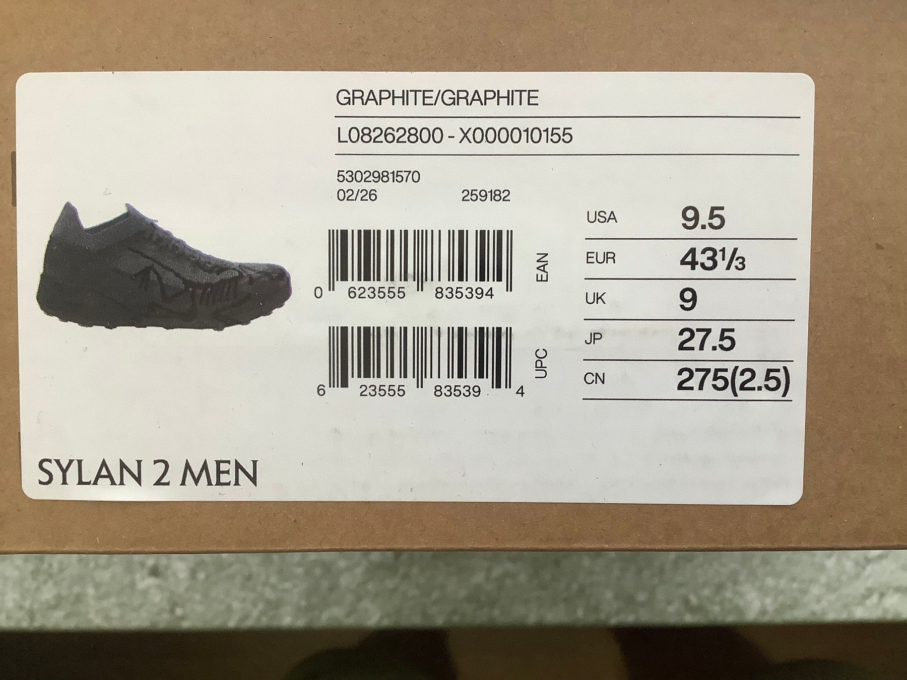 Arcteryx Herrenschuhe: Arcteryx - Schuhe   /   Grösse 43 – Neu und originalverpackt aus Zürich von Goworki 2