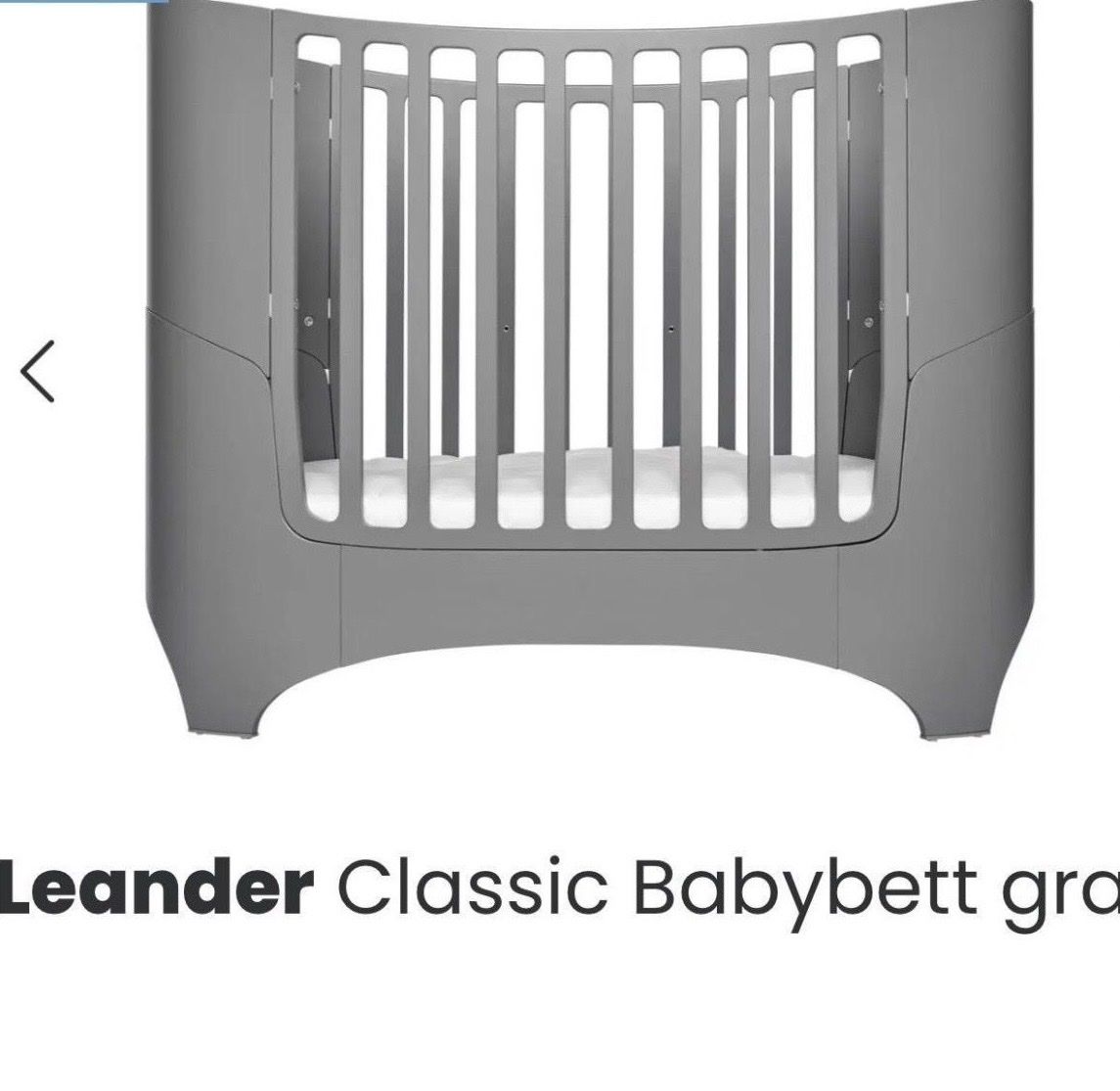 Betten: Leander Classic Babybett grau neuwertig – Gebraucht aus Baar von mar_zj57
