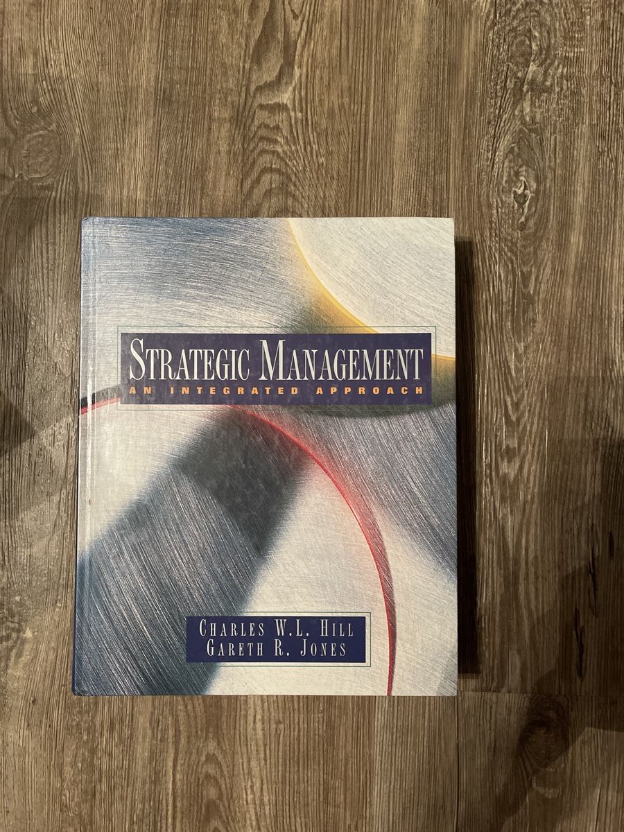 Libri: Strategic Management Book - 4th Edition - Hill, Jones – Usato da Vallamand venduto da eli_tk9d