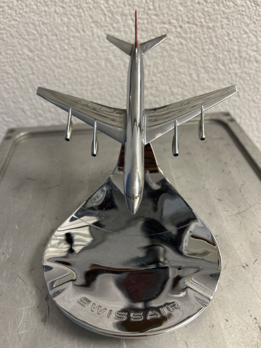 Swissair Portacenere: Aschenbecher Swissair   DC-8 – Usato da kloten venduto da Sgana 4