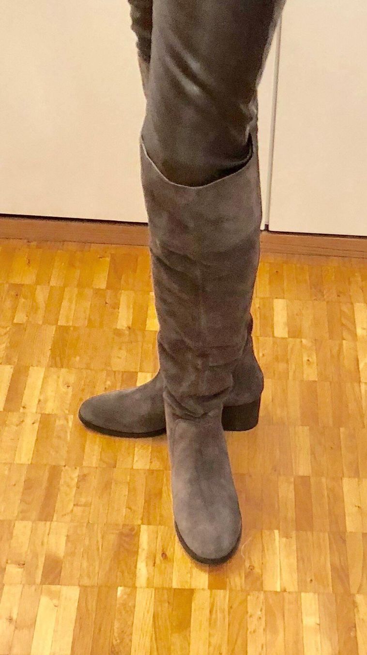 Scarpe da donna: Wildleder Sexy Overknee Stiefel – Nuovo (secondo la descrizione) da Adliswil venduto da Jessik0 2