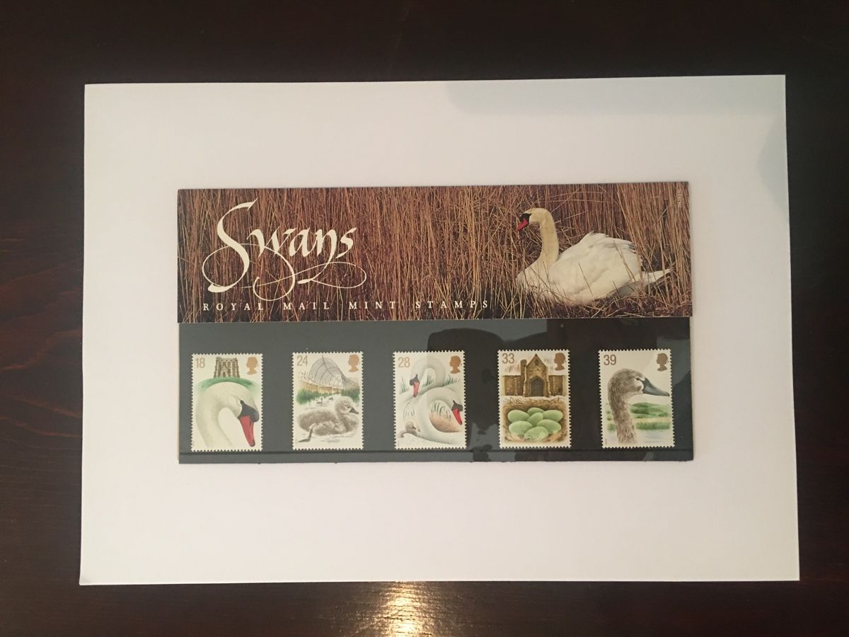 Tutti i francobolli: Royal Mail SWANS stamps presentation pack 1993. – Nuovo (secondo la descrizione) da Munchenstein venduto da Pedro.999 1