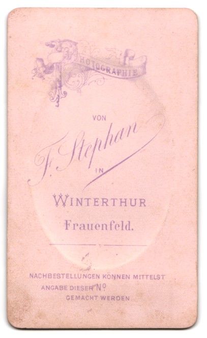 Fotografie & Manifesti: Fotografie F. Stephan, Winterthur, Junge – Usato da Berlin venduto da bartko-reher 1