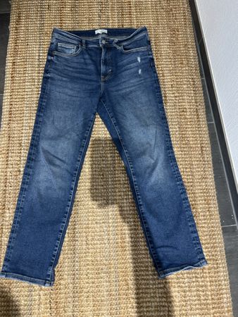 H&M Jeans Damen Blau Grösse 42