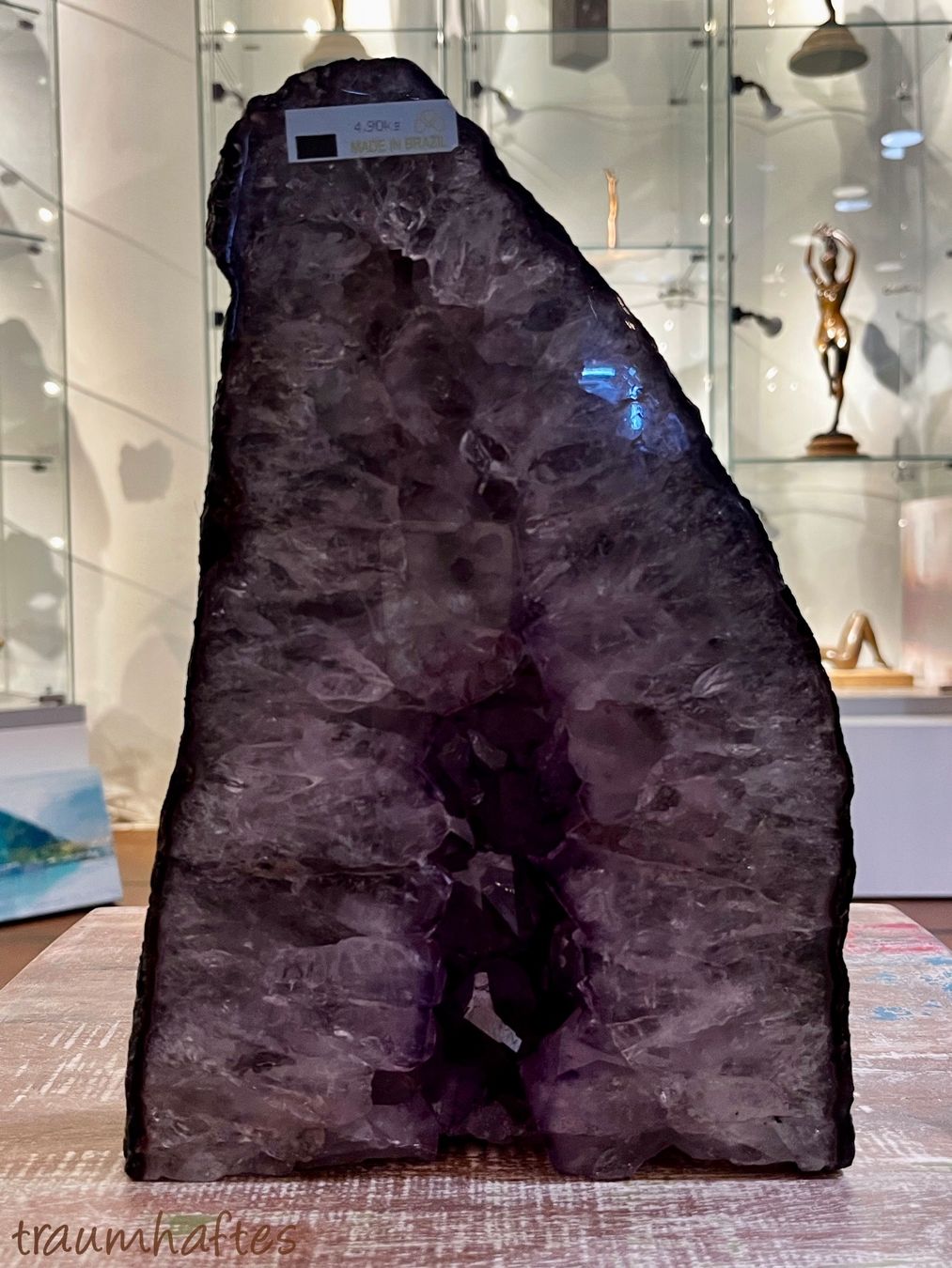 Minerali & Pietre curative: Traumhafte AMETHYSTDRUSE mit extrem grosser Kristallstruktur – Nuovo (secondo la descrizione) da Thun venduto da Traumhaftes 1