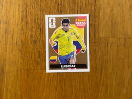 🥉 Panini WM 2026 Luis Díaz Extra Sticker Bronze 🥉