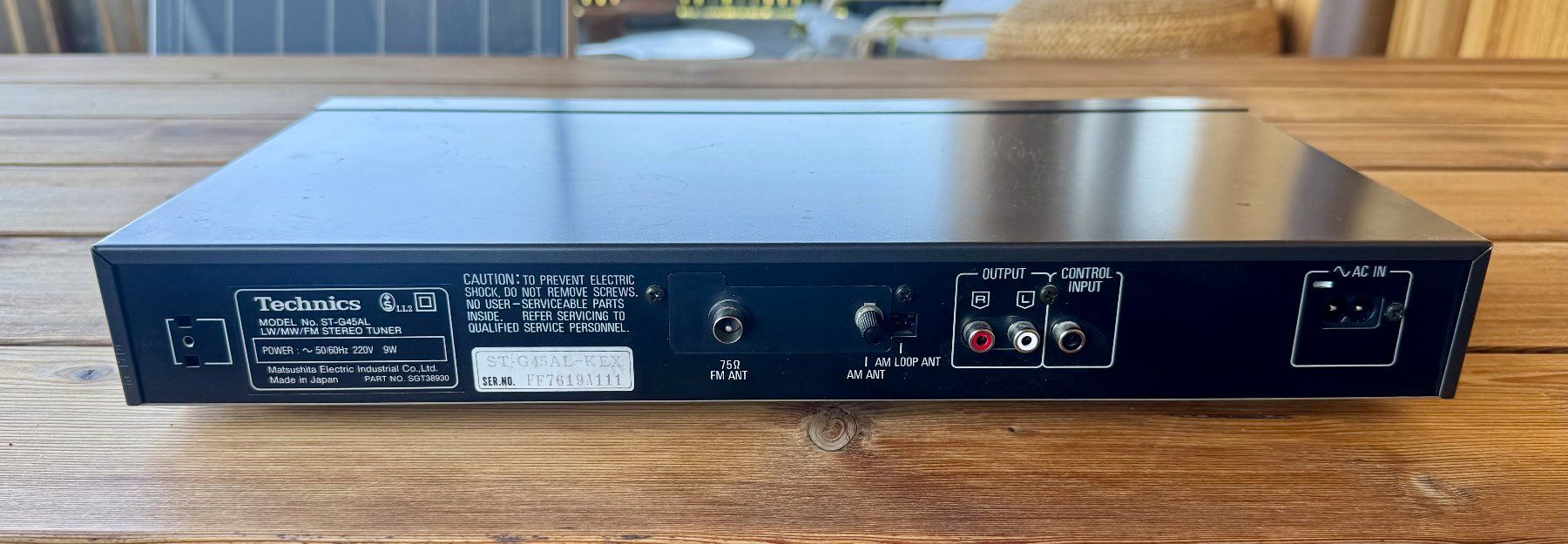 Technics Radio: Technics ST-G45AL Tuner FM/AM – Usato da Uster venduto da Martinx60 2