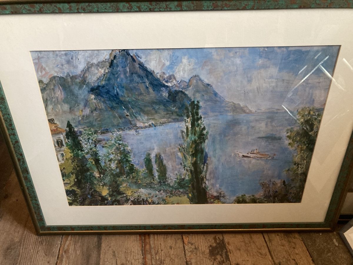 Foto & Immagini: Bild Nachdruck See Berg Bergsee – Usato da Aarwangen venduto da to-hirschi