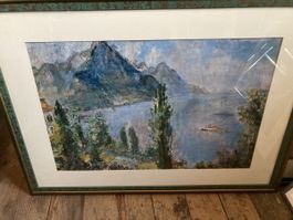 Bild Nachdruck See Berg Bergsee