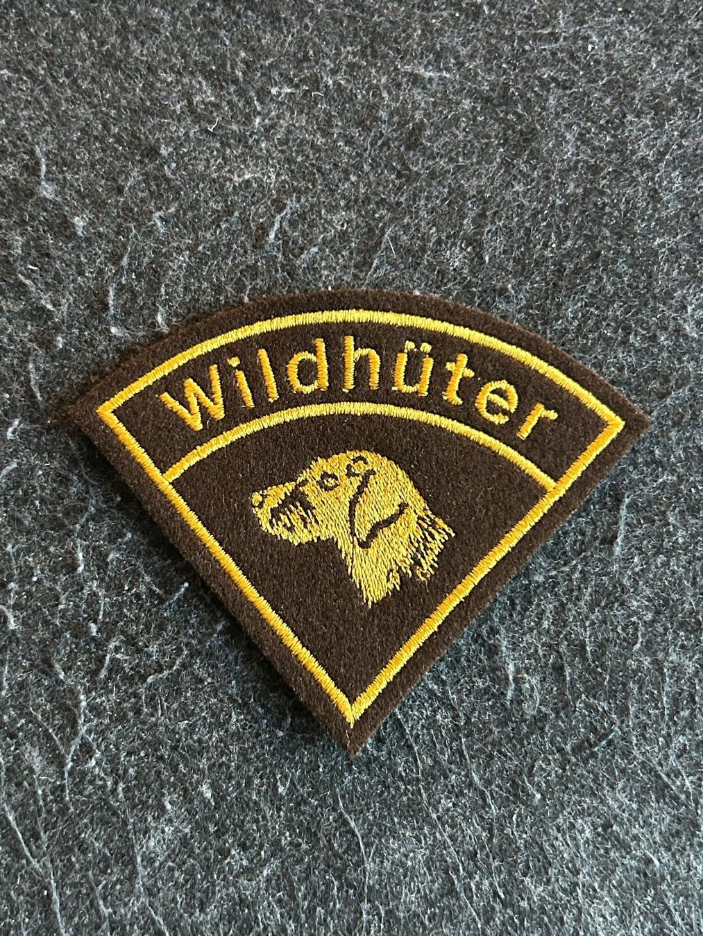 Placchette & Badge: Patch Wildhüter Hundeführer Kanton Bern – Usato da Berikon venduto da DGC-1995