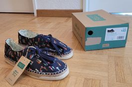 neue, sommerliche Espadrilles für Damen von Paez - Gr. 40