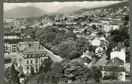  AK sw Neuchâtel NE Vue générale de la ville ≈ 1948 
