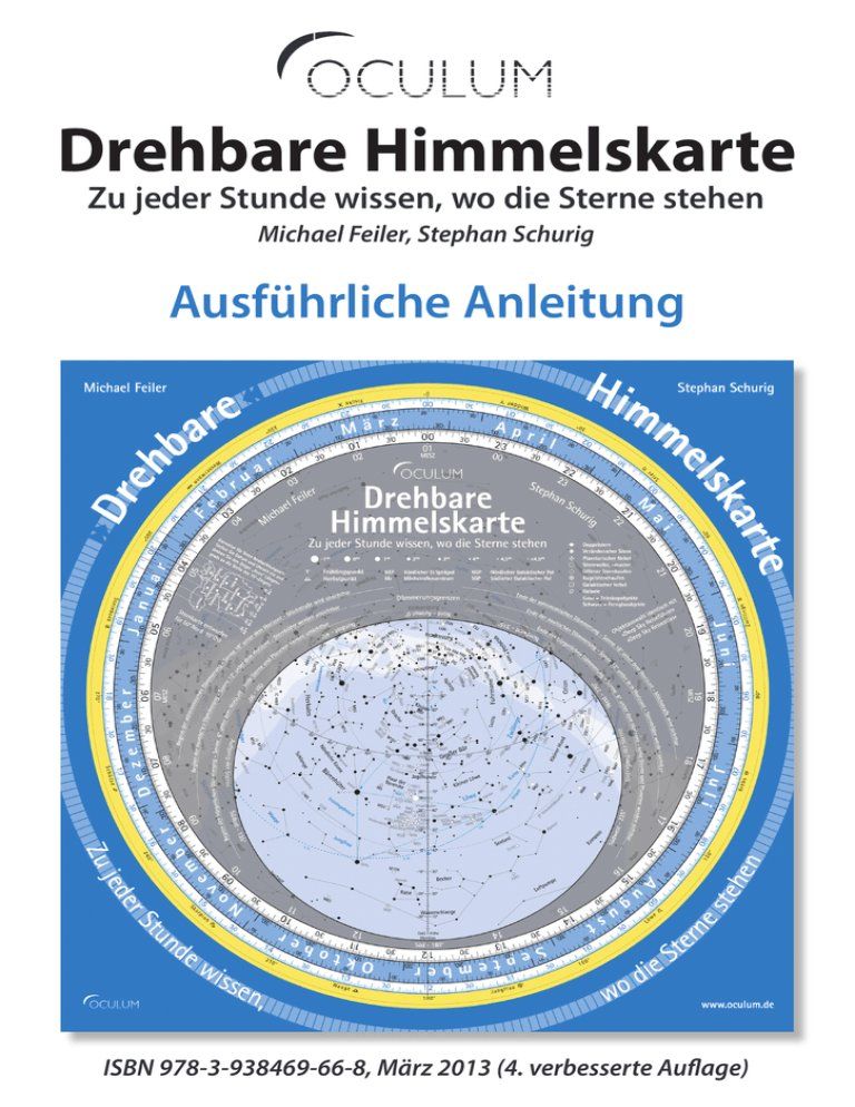 Libri: Oculum drehbare Himmelskarte inkl. Anleitung – Usato da Worb venduto da minzobst