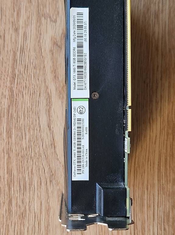 Schede grafiche: Nvidia GTX 1660 Ti 6GB – Usato da Cormondrèche venduto da nbo_q6xj 1