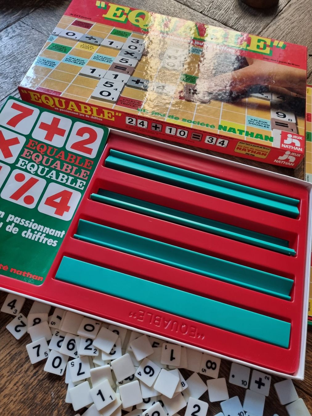 Spiele: Jeu Equable vintage de Nathan – Gebraucht aus Fribourg von jarmilka 4