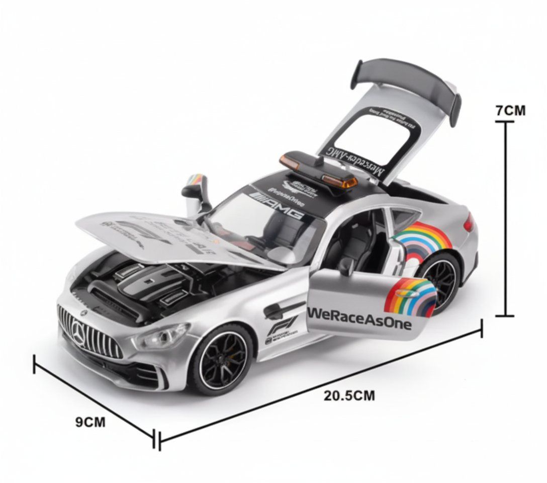 Mercedes-Benz Modellini d'auto: NEU Formel 1 Safety-Car 1:24 – Nuovo e nell'imballaggio originale da Ettingen venduto da SwissHellcat 2