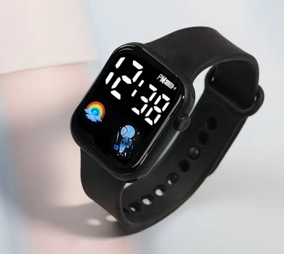 Altri gioielli: Coole Geschenkidee! Schwarze Digitaluhr + Schmuck Set. – Nuovo e nell'imballaggio originale da St. Erhard venduto da Lauko123 1