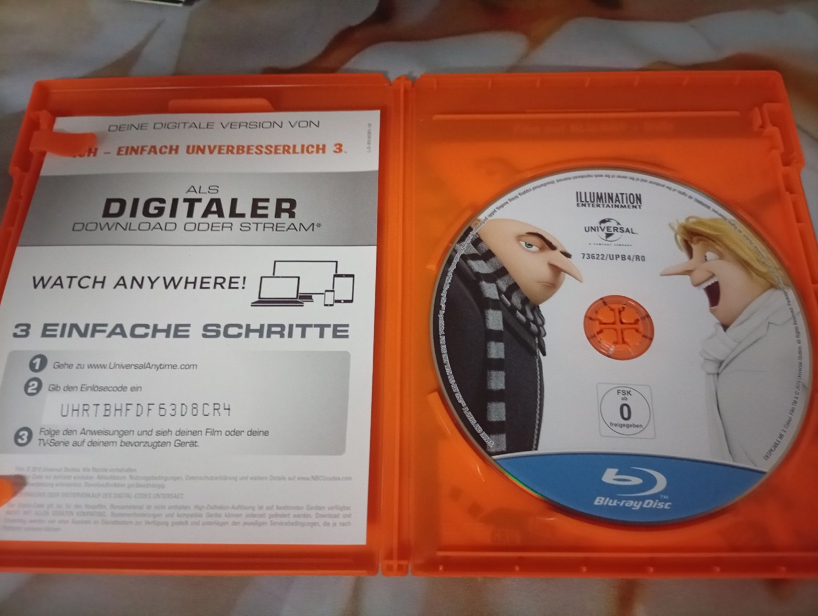 Tutti i DVDs: Ich Einfach Unverbesserlich 3 Blu-ray+DVD+Digital NEU – Usato da Busswil BE venduto da mauro1967 2