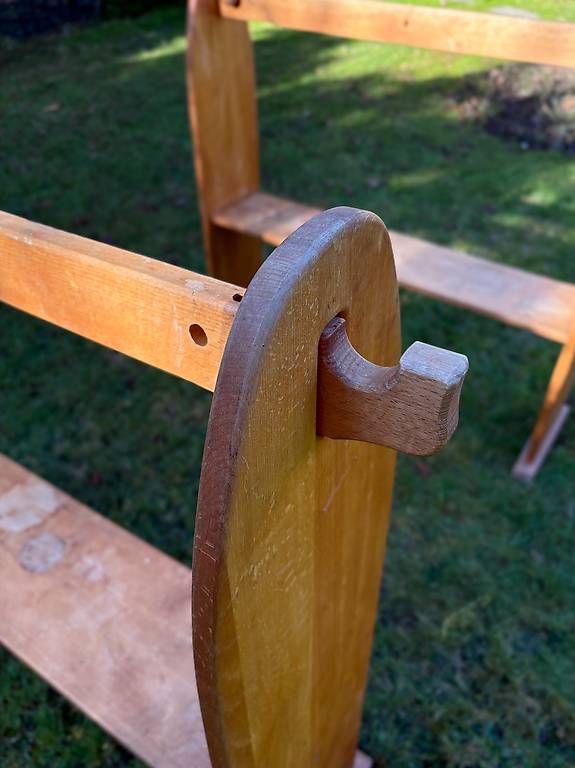 Giocattoli: Spielständer massiv Erle, Cavaletti steineriani Waldorf – Usato da Minusio venduto da Iris20010 2