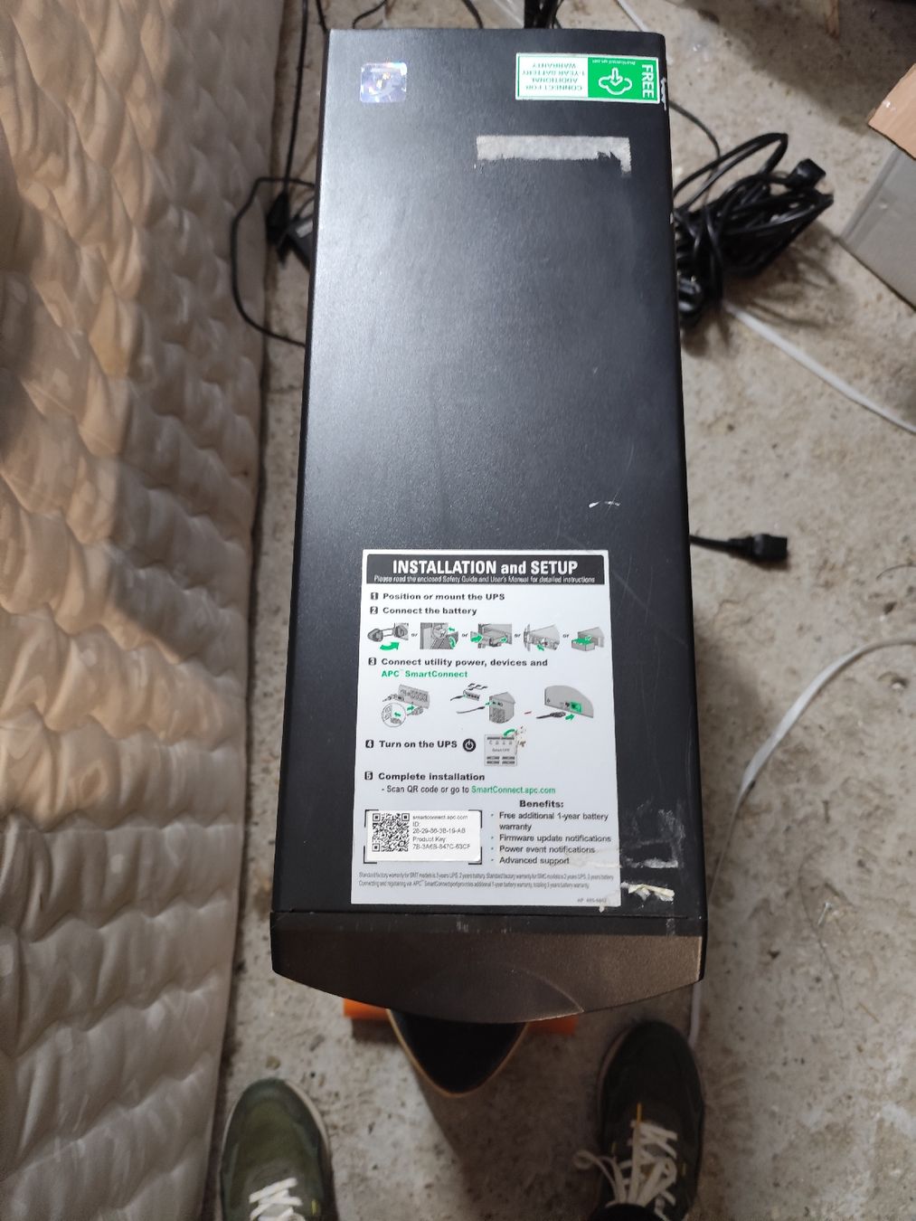 Apc Wechselrichter: Onduleur APC Back-UPS ES 700 - État impeccable! – Gebraucht aus Gampelen von nasoka 1
