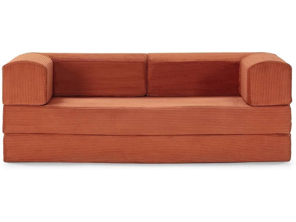 Divani: Canapé-lit terracotta de chez Conformama – Usato da St-Blaise venduto da gen_wwz2