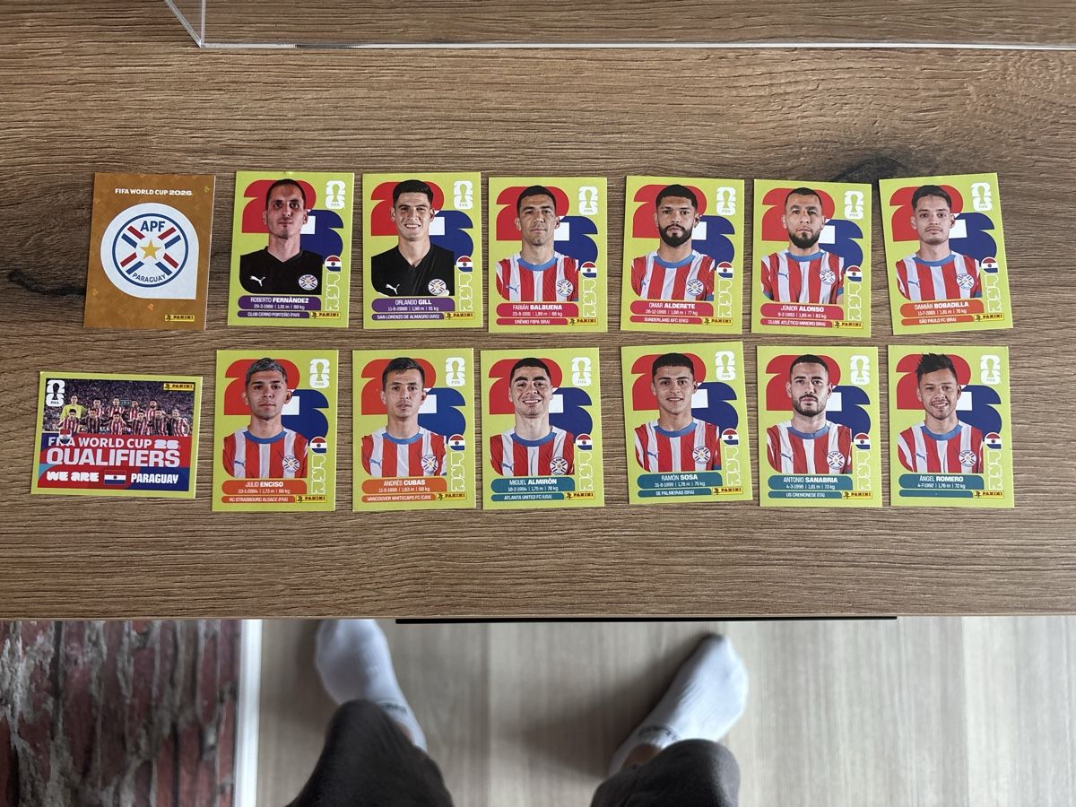 Panini Carte collezionabili: Panini WM 26 Paraguay Sticker – Nuovo (secondo la descrizione) da Menznau venduto da Hetfield85