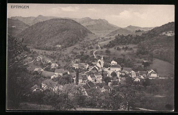 Cartoline postali: AK Eptingen, Ortspartie – Usato da Berlin venduto da bartko-reher