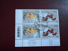 2015  Erstag gest. Serie Viererblock  Nr.1554-55 (3929)