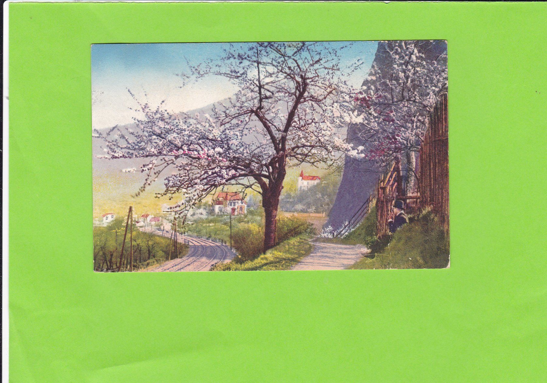 Cartes postales: Landschaft ab Lichtensteig SG--1915 – D'occasion à St. Peterzell par neckertal
