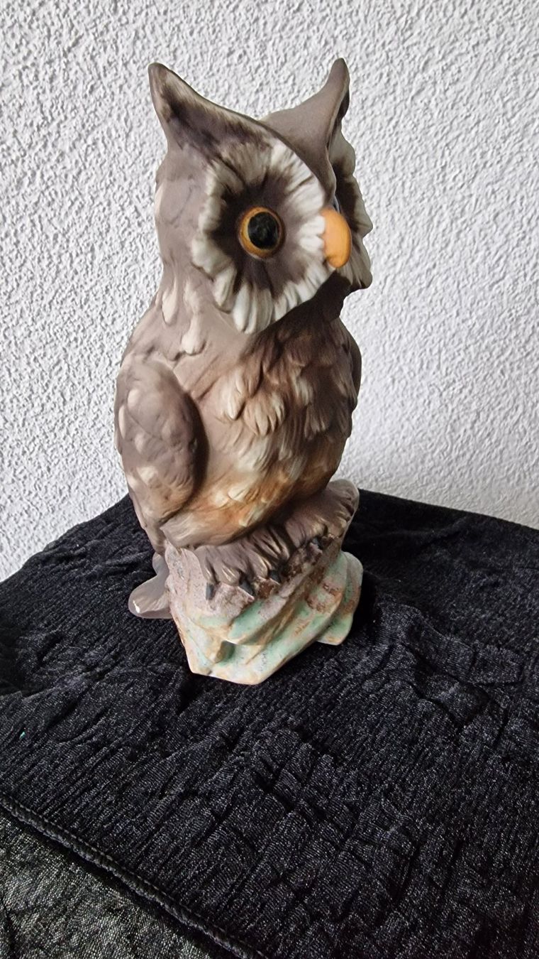 Statuette: Eulen-Figur – Usato da Wil  AG venduto da Kfloh 1