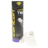 Ausverkauf - Carlton T800 Badminton Shuttlecocks Medium 6 x