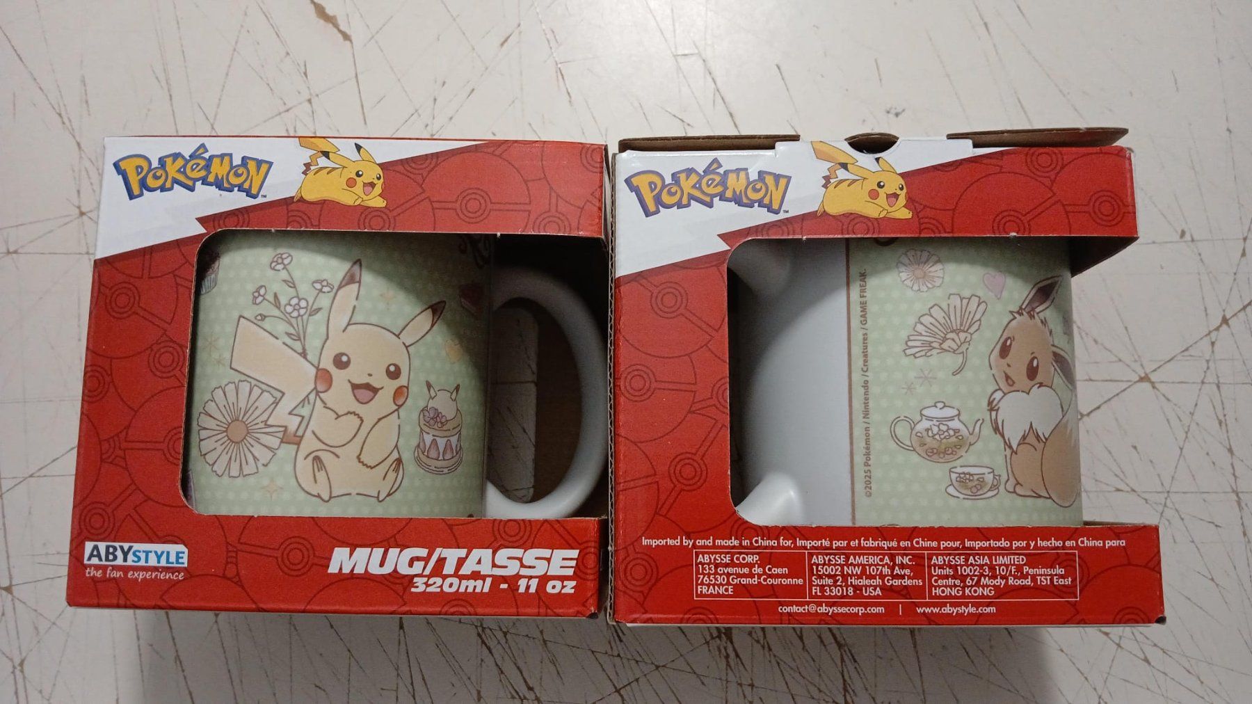 Tassen: Pokemon Mug x 2 ID 10 – Neu und originalverpackt aus Balerna von 2E-Trading