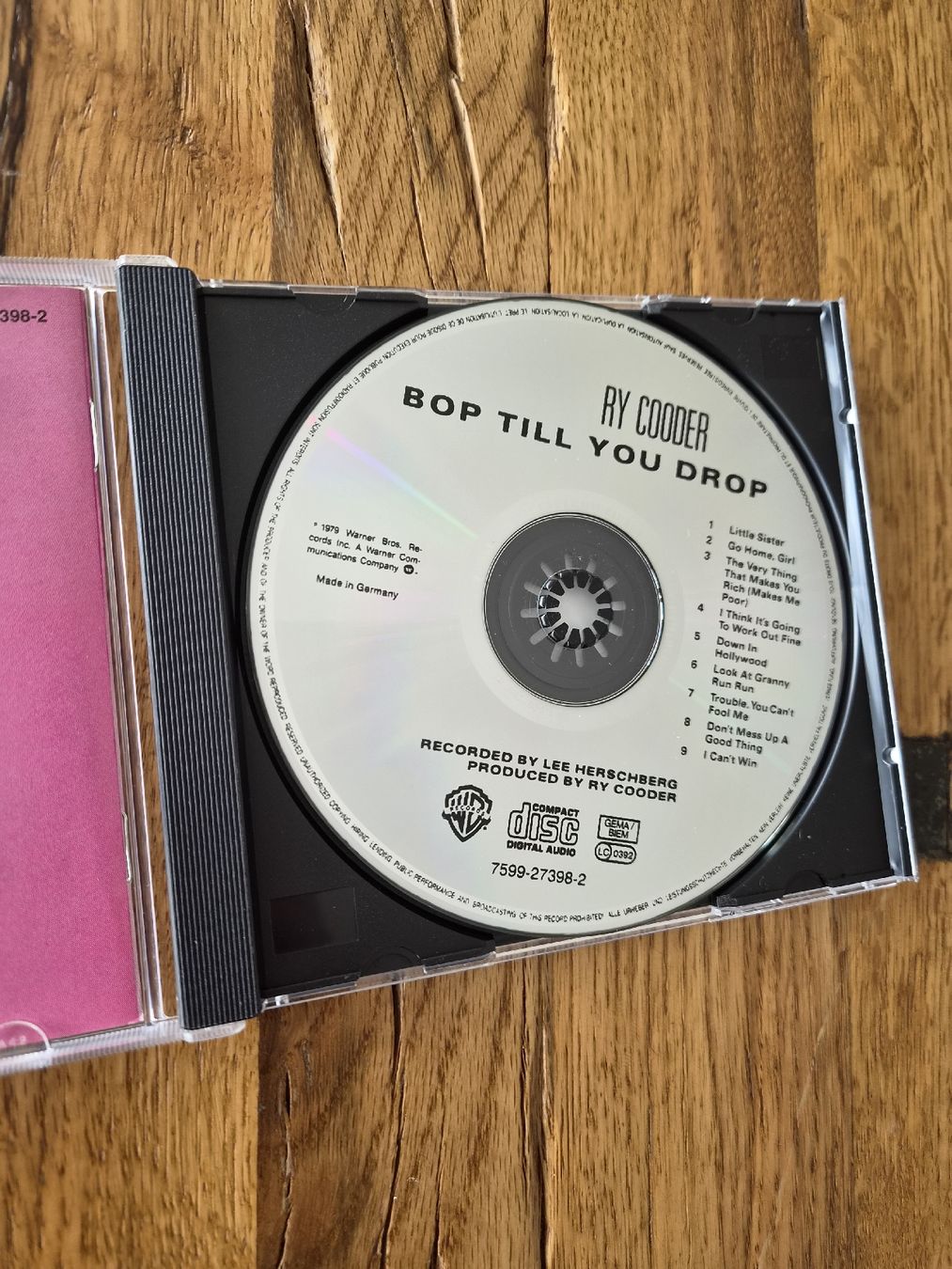 CDs: RY COODER BOP TILL YOU DROP – Neu (gemäss Beschreibung) aus Zofingen von Tinpan 1