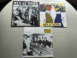 MEN AT WORK tolle Singles Kult Top 80's New Wave Charts