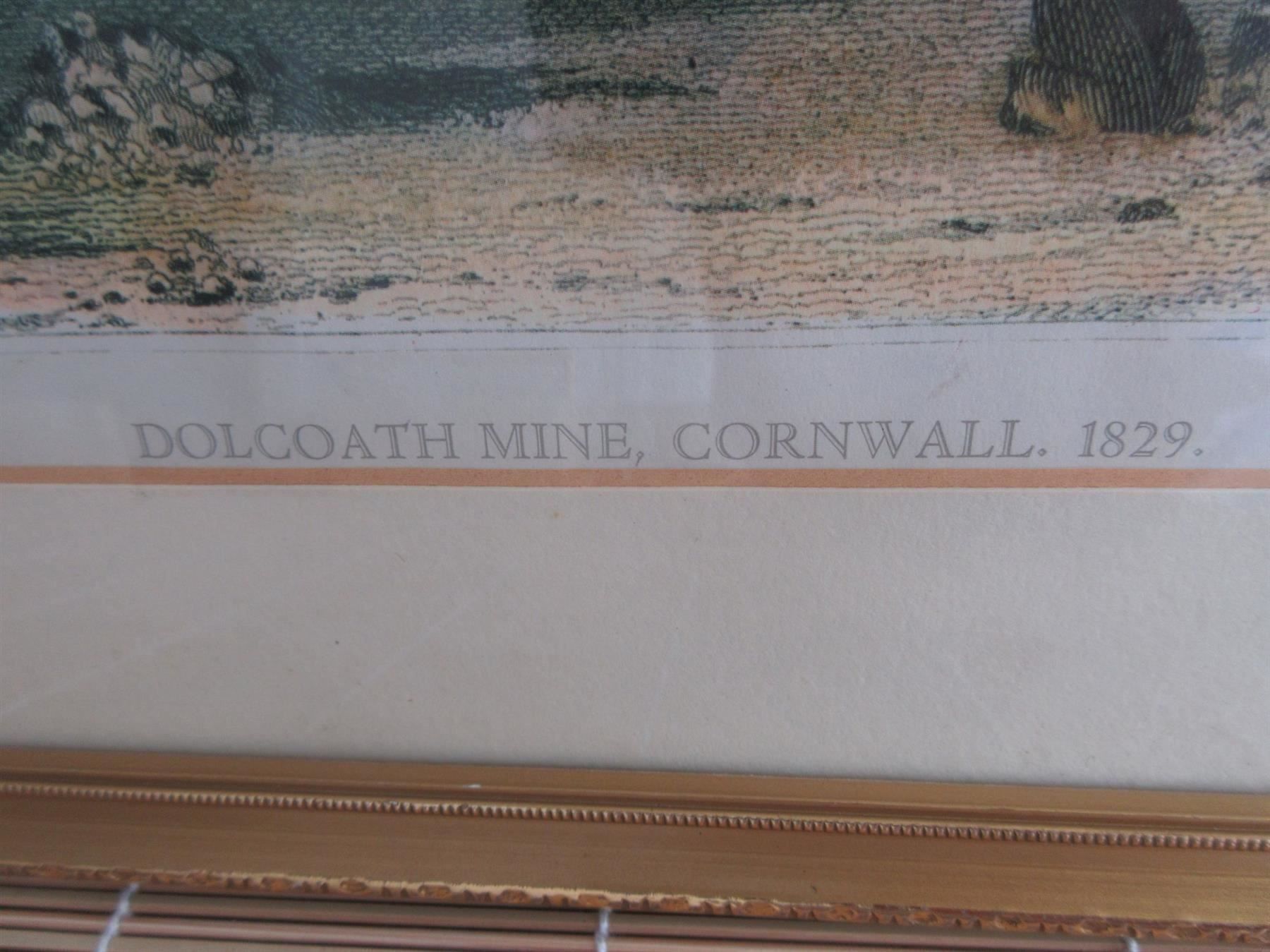 Incisioni: Dolcoath Mine Cornwall 1829 – Usato da Binningen venduto da mondoantico 4