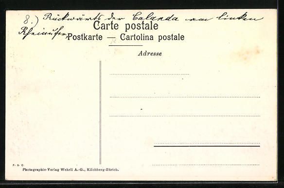Cartoline postali: AK Chur, Blick auf den Calanda – Usato da Berlin venduto da bartko-reher 1