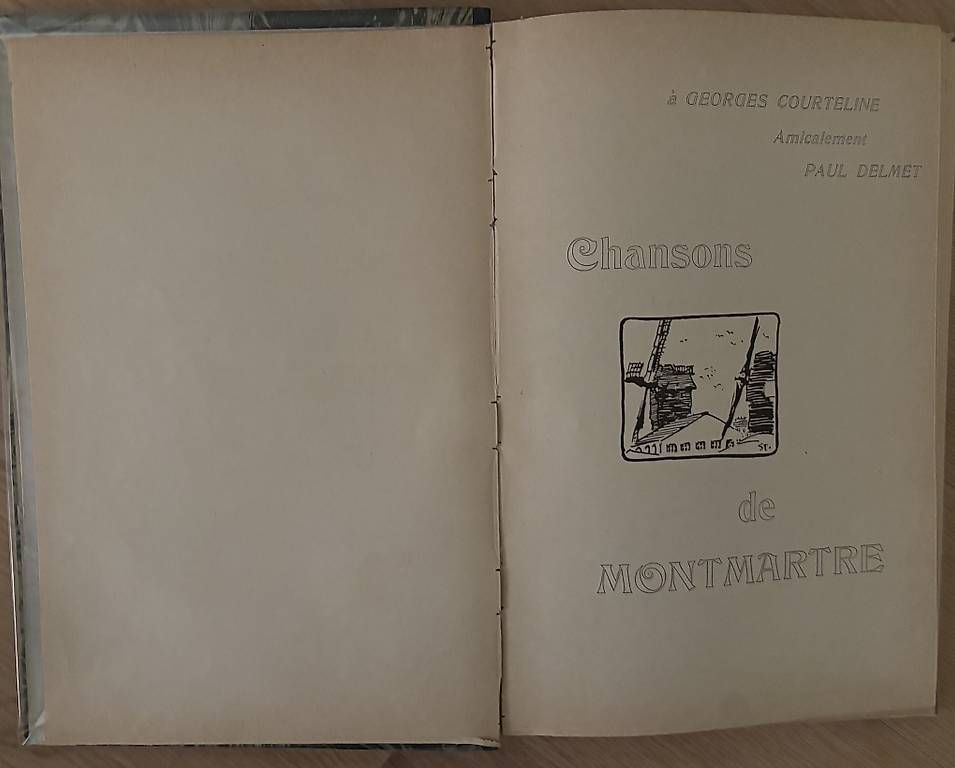 Bücher: Chansons de Montmartre Paul Delmet  – Gebraucht aus St-Blaise von Poussinnette01 2