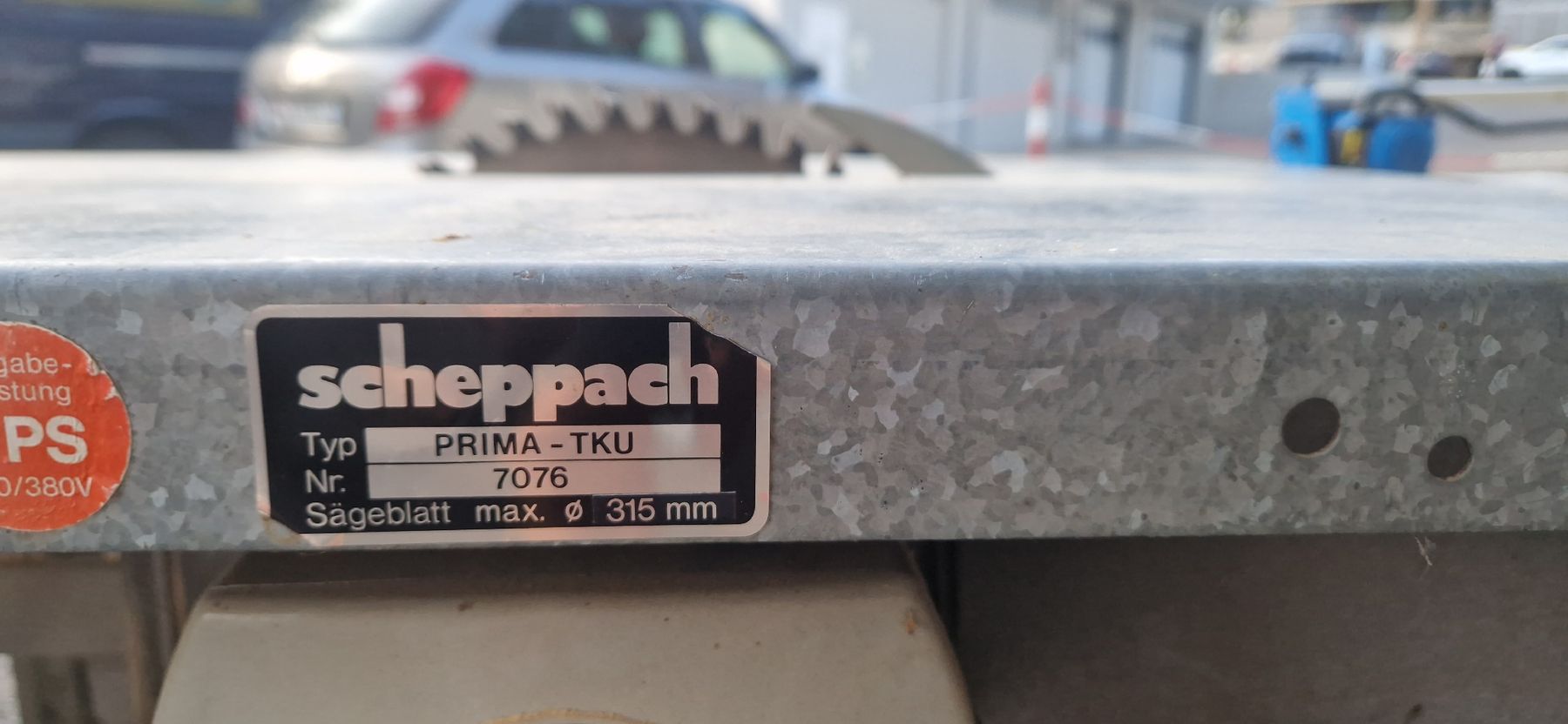 Scheppach Tutte le macchine: Tischkreissäge – Usato da oberweningen venduto da gpi_9npl 2