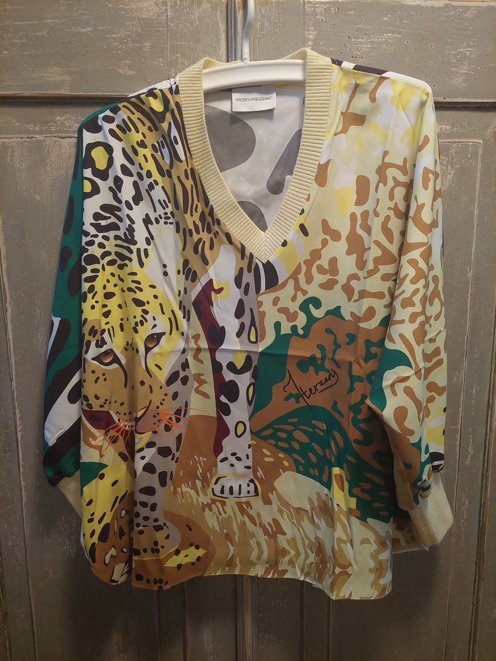 Maglioni & Felpe: Herzen's Angelegenheit . Seiden-Pullover prato multi 34 – Nuovo e nell'imballaggio originale da Besenbüren venduto da teluride89