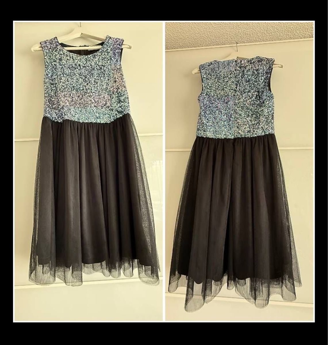 Kleider: Pailettenkleid festlich, Grösse 38 – Gebraucht aus Zürich von JBZH