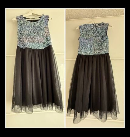 Pailettenkleid festlich, Grösse 38