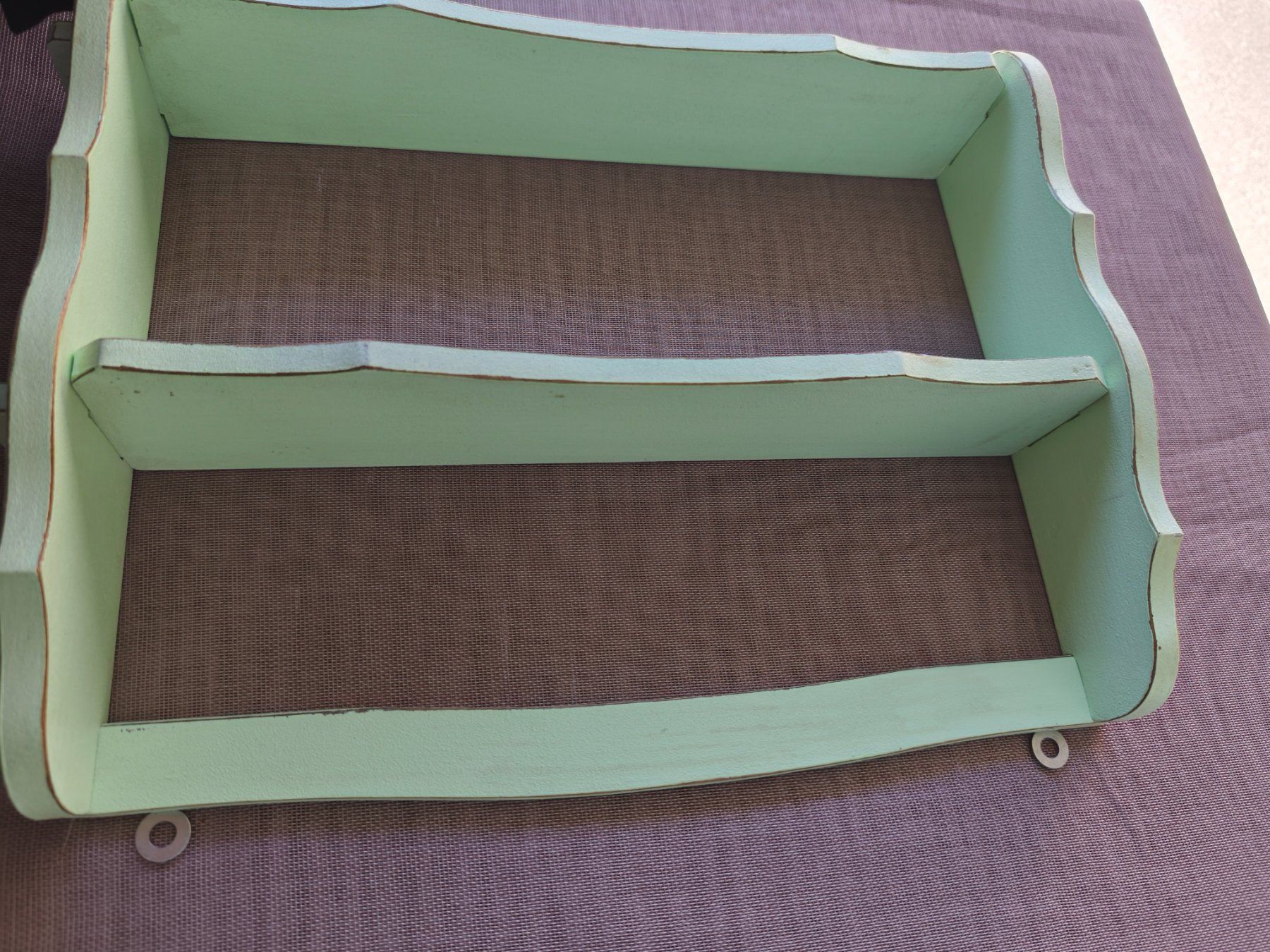 Regale: Gewürz Regal Mint shabby chic – Gebraucht aus Zürich von Jul69 1
