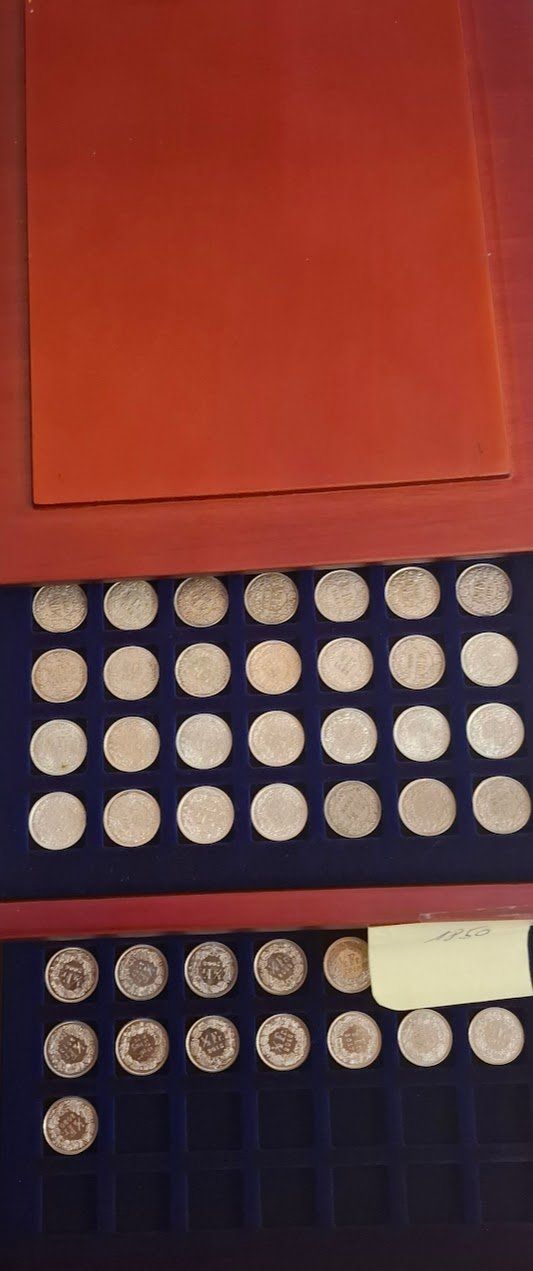 Tutti le monete: CHF___0.50 1850 à 2020 111 pièces – Usato da Fribourg venduto da Kiki020 2